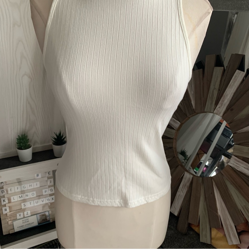 Shein | mock neck ribbed top size small - Picture 6 of 6